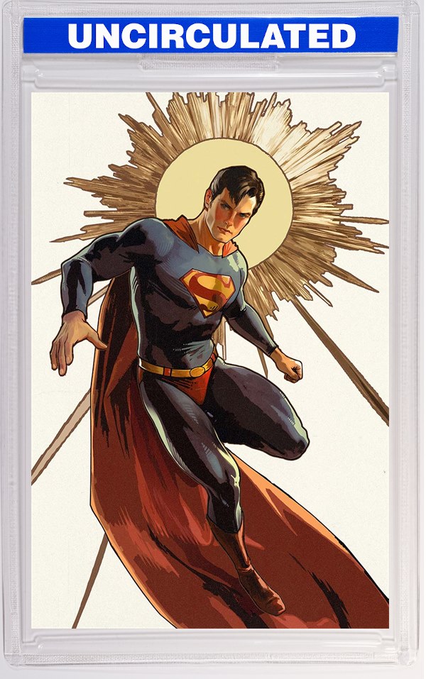 Superman Unlimited #1 CVR H Sozomaika Gold Foil VAR