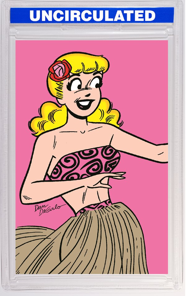 Archie Comics 85th Anniversary Presents Betty & Veronica Pin Up Special #1 (One Shot) CVR D Dan Decarlo Foil Betty VAR
