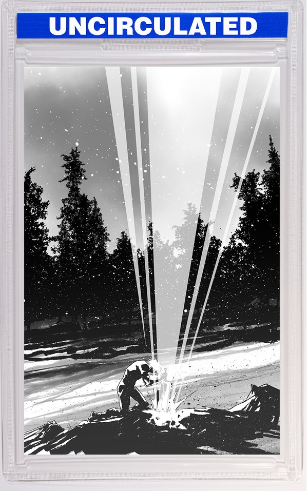 Lost Fantasy #7 CVR D INC Luca Casalanguida Sigil B&W Virgin VAR