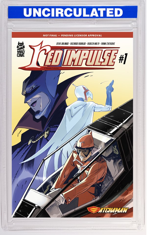 Gatchaman Red Impulse #1 (Of 4) CVR A Riccardo Robaldo