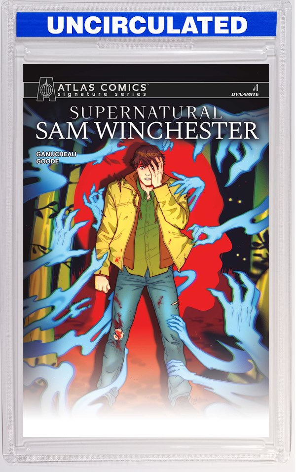 Supernatural Sam Winchester #1 CVR G Paulina Ganucheau Atlas Edition Signed By Paulina Ganucheau VAR