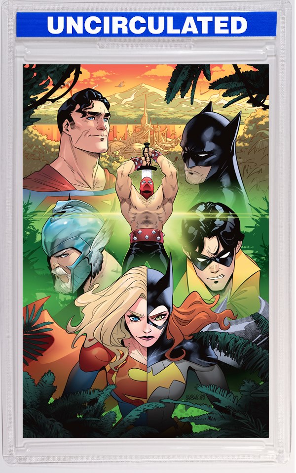 Batman Superman Worlds Finest #50 CVR H Vasco Georgiev Things To Come Card Stock VAR