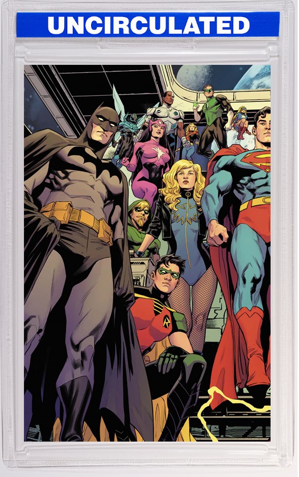 Justice League Unlimited #7 CVR G INC Travis Moore Card Stock VAR (We Are Yesterday)