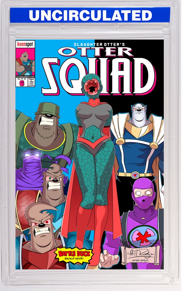 Otter Squad #6 CVR C Matt Rodgers New Mutants #98 Homage VAR