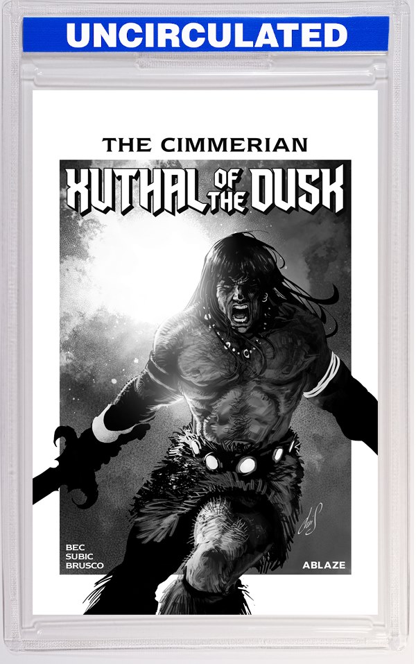 Cimmerian Xuthal Of The Dusk #1 (Of 3) CVR E Chris Regnault B&W VAR (MR)