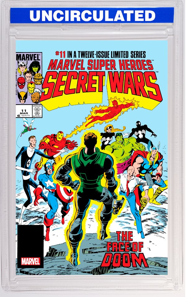 MARVEL SUPER HEROES SECRET WARS #11 FACSIMILE EDITION