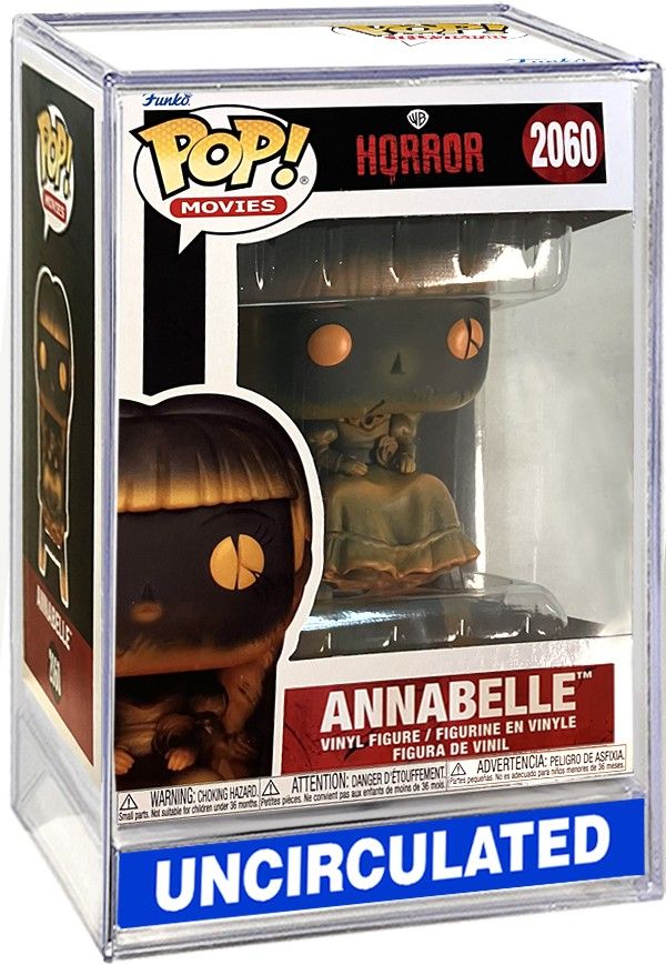 Warner Bros. Horror - Annabelle Funko Pop! #2060 with Pop! Trading Card