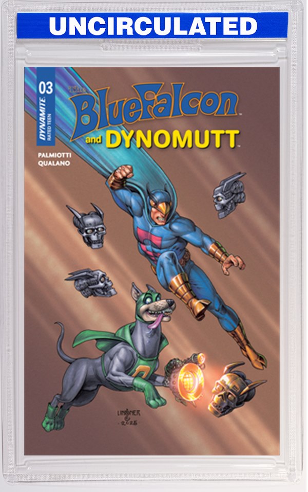 Blue Falcon & Dynomutt #3 CVR C Joseph Michael Linsner VAR