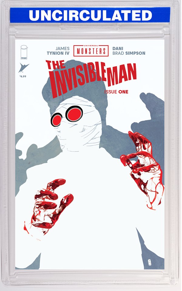 Universal Monsters The Invisible Man #1 (Of 4) CVR G INC Christian Ward Foil VAR