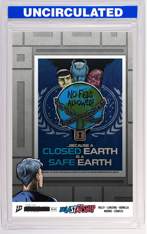 Star Trek: The Last Starship #4 Variant B (Lendl)