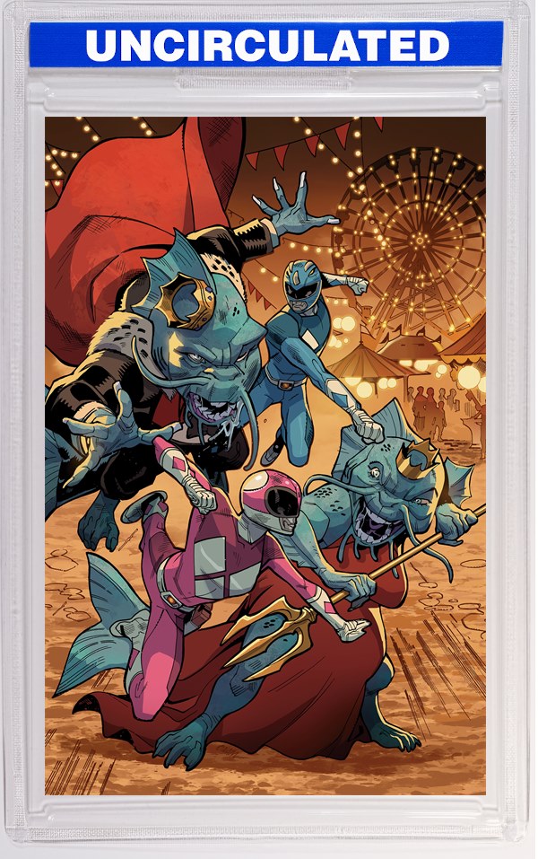 Mighty Morphin Power Rangers (2026) #4 E Foil Variant (Full Art, Foil, Balám)
