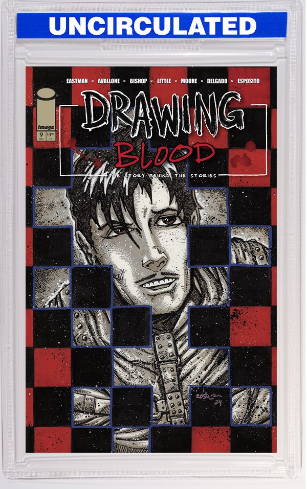 Drawing Blood #9 (Of 12) CVR C Kevin Eastman Checkered VAR