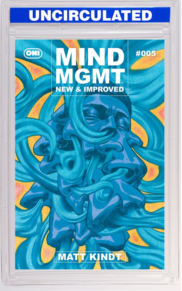 Mind MGMT New & Improved #5 Cover C Mike Del Mundo Full Art VAR