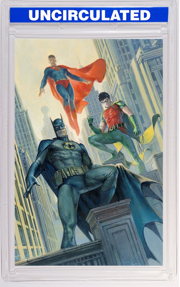 Batman Superman Worlds Finest #52 CVR C Davide Paratore Card Stock VAR
