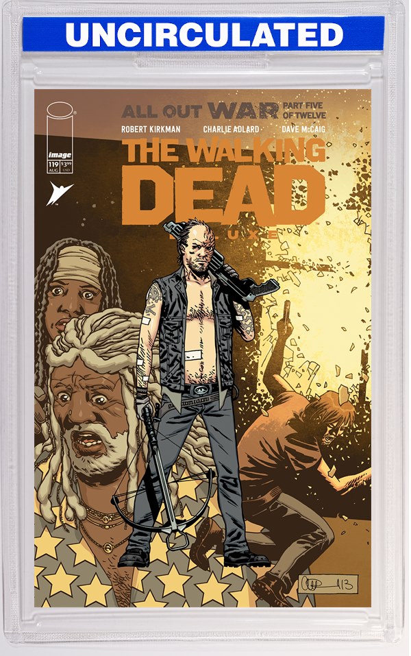 Walking Dead Deluxe #119 CVR B Charlie Adlard & Dave McCaig VAR (MR)
