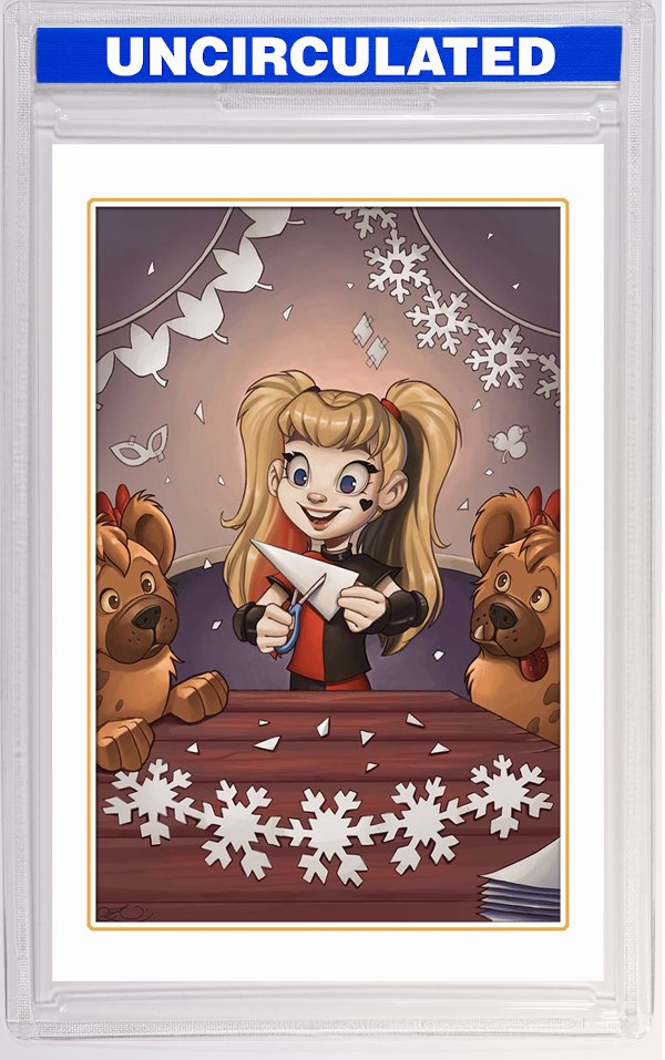 Harley Quinn #46 CVR D Chrissie Zullo DC Winter Wonderland Card Stock VAR