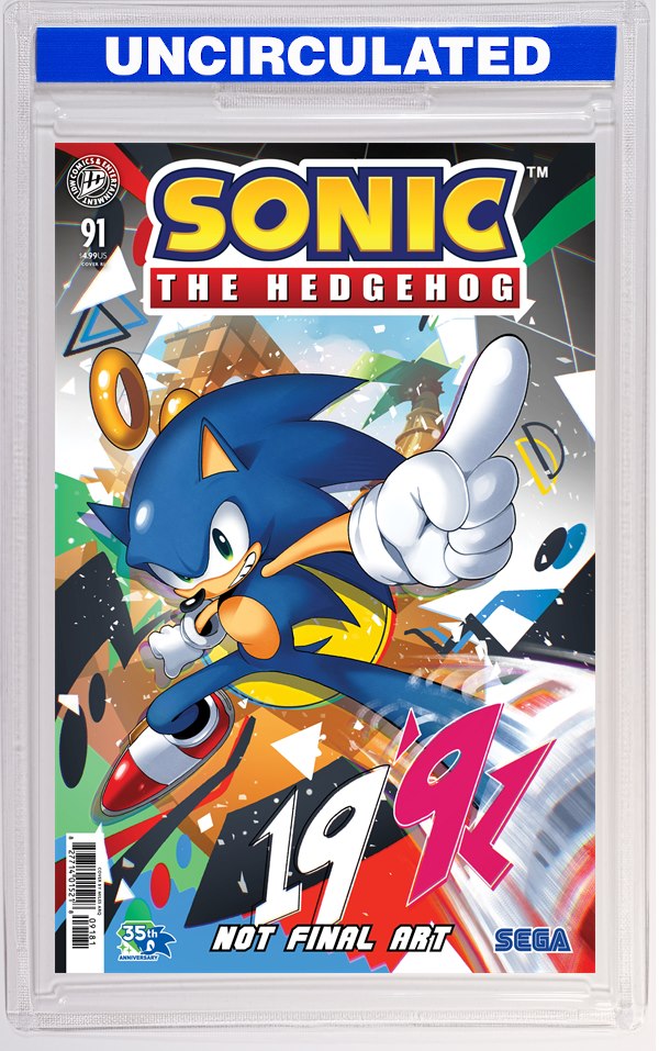 Sonic The Hedgehog #91 Variant RI (Arq)