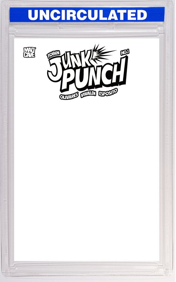 Junk Punch #1 (Of 5) CVR D Blank Sketch VAR (MR)