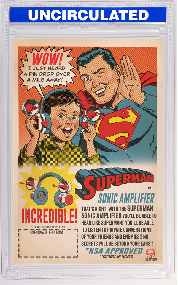 Superman #23 CVR F INC Dave Johnson Card Stock VAR