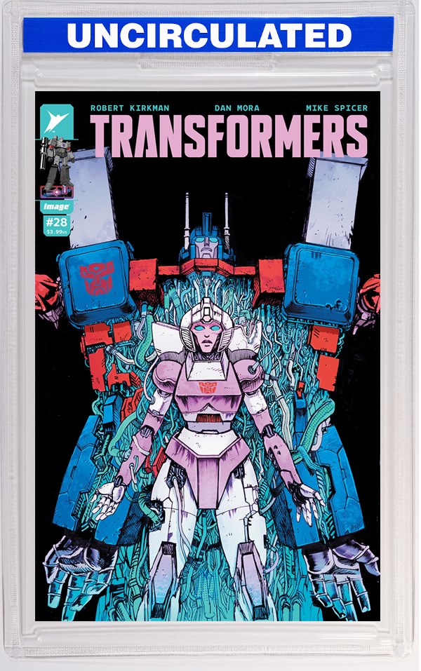 Transformers #28 CVR B Daniel Warren Johnson & Mike Spicer VAR