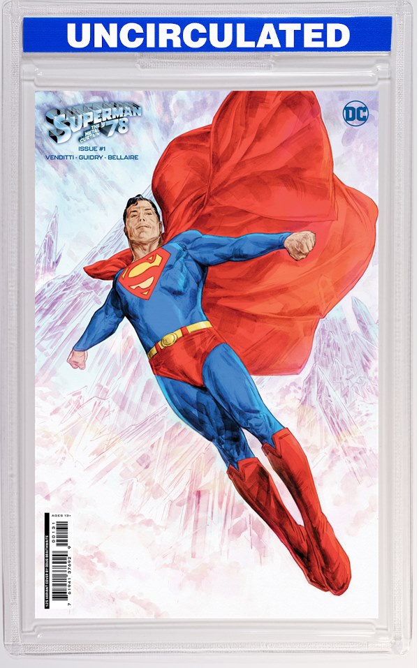 SUPERMAN 78 THE METAL CURTAIN #1 (OF 6) CVR E INC DOUG BRAITHWAITE CARD STOCK VAR