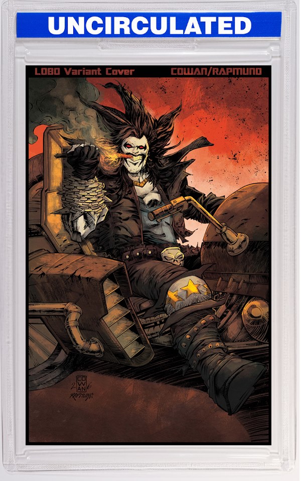 Lobo #3 CVR D Denys Cowan Card Stock VAR