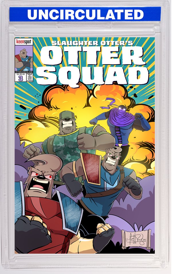Otter Squad #3 CVR A Matt Rodgers Cool Guys Don’t Look At Explosions