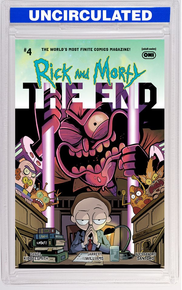 Rick And Morty The End #4 (Of 6) CVR B Troy Little VAR