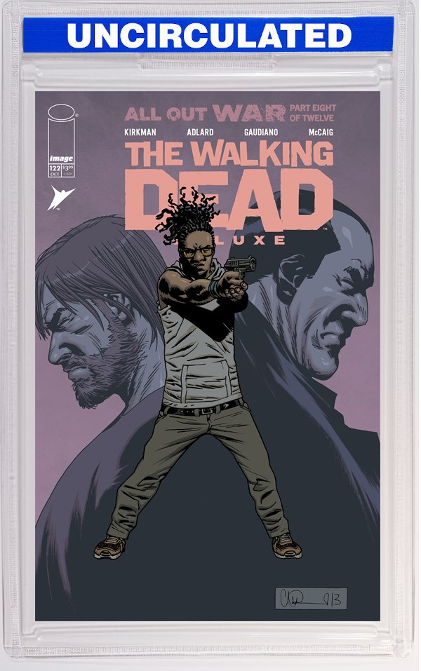 Walking Dead Deluxe #122 CVR B Charlie Adlard & Dave McCaig VAR (MR)