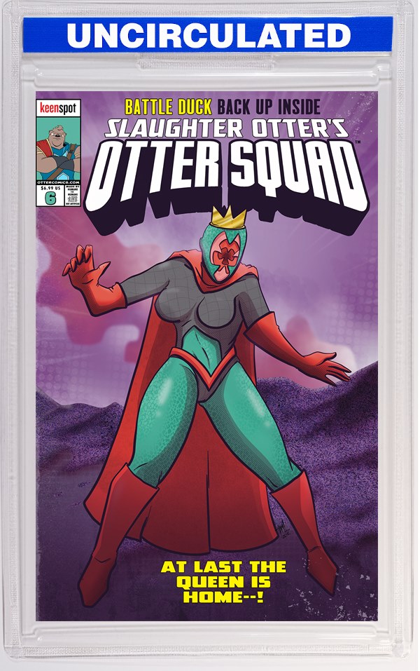 Otter Squad #6 CVR B J Hammond Secret Wars #8 Homage VAR