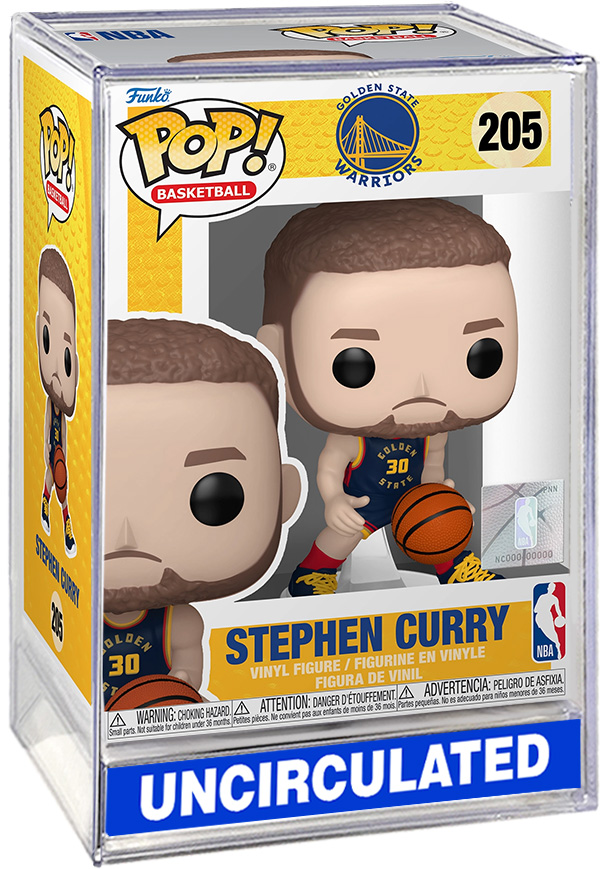 Stephen Curry Golden State Warriors (2024 City Edition Uniform) Funko Pop! #205