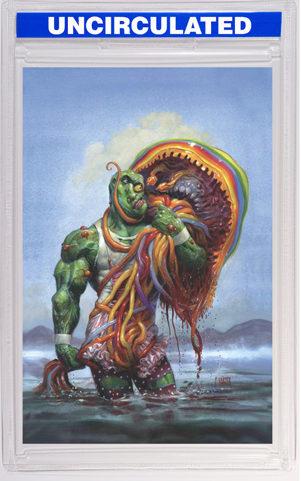 Toxic Avengers Comics #4 CVR C Fred Harper With Exclusive Trading Card VAR (MR)