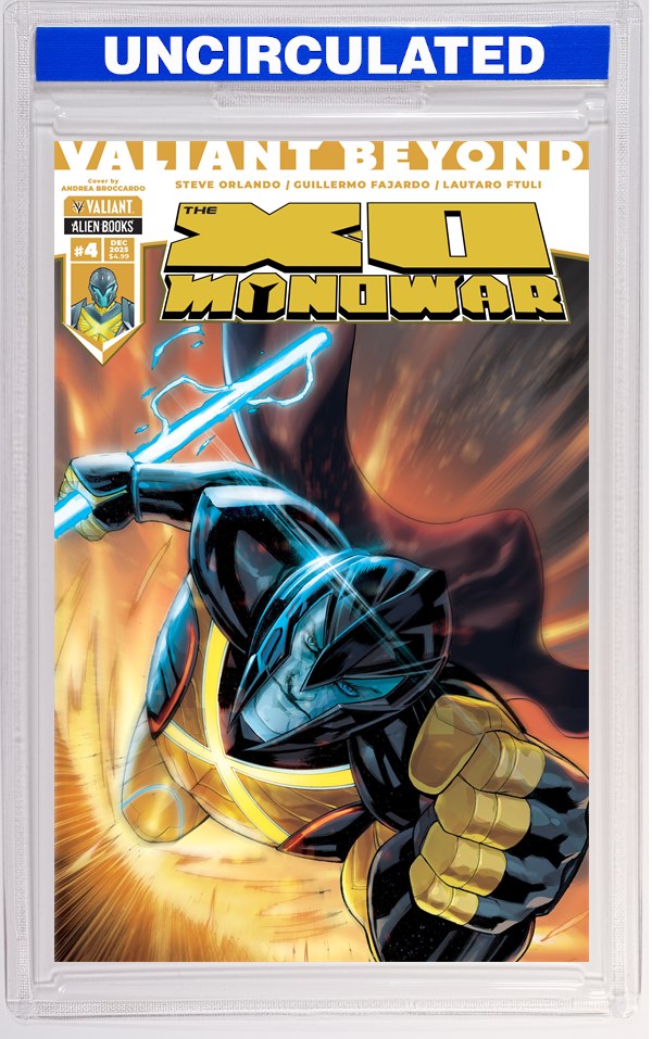 Valiant Beyond: The X-O Manowar #4 Variant B (Broccardo)