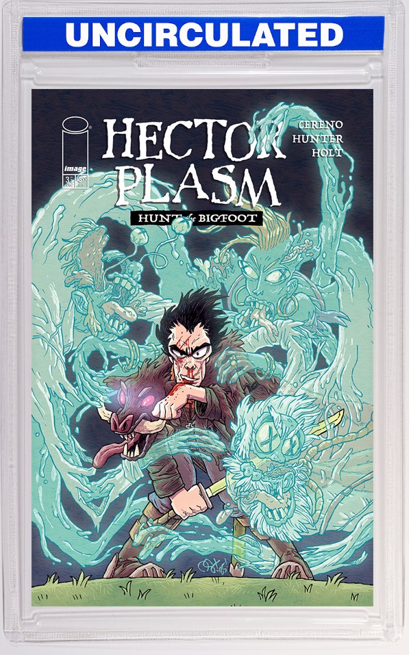 Hector Plasm Hunt The Bigfoot #3 (Of 3) CVR A Derek Hunter & Spencer Holt (MR)