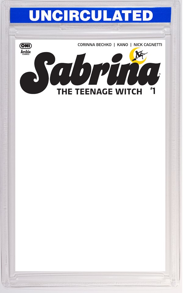 Sabrina The Teenage Witch #1 CVR E Blank Sketch VAR