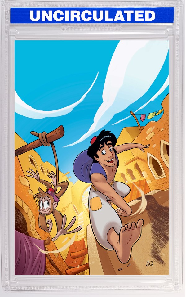 Aladdin #6 CVR F INC Animation Art Virgin VAR