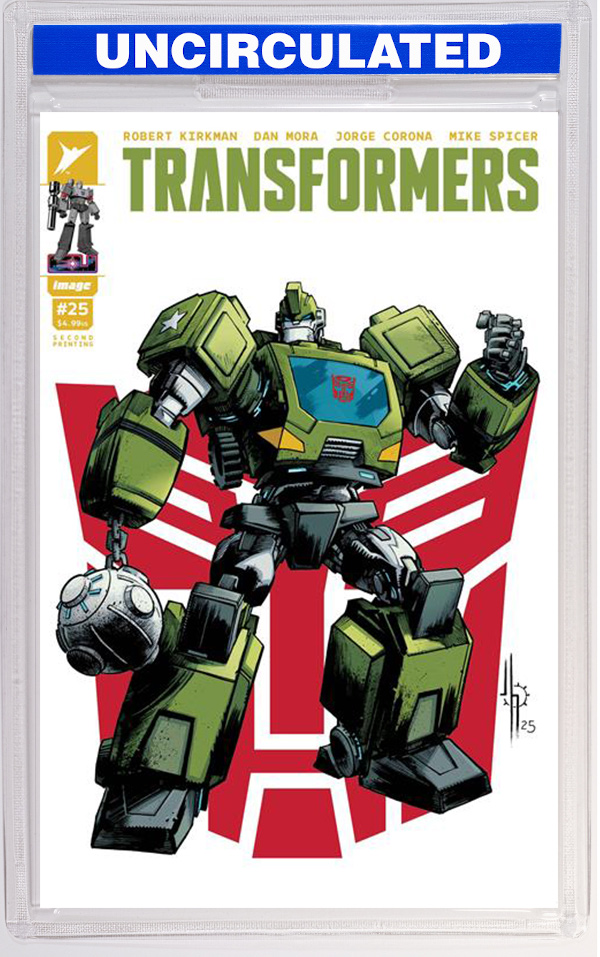 Transformers #25 CVR B Jason Howard Variant (2nd Printing)