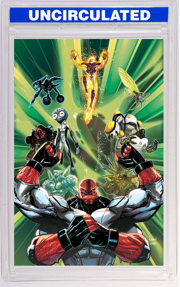 Ben 10 #1 CVR H Metal Virgin CVR VAR