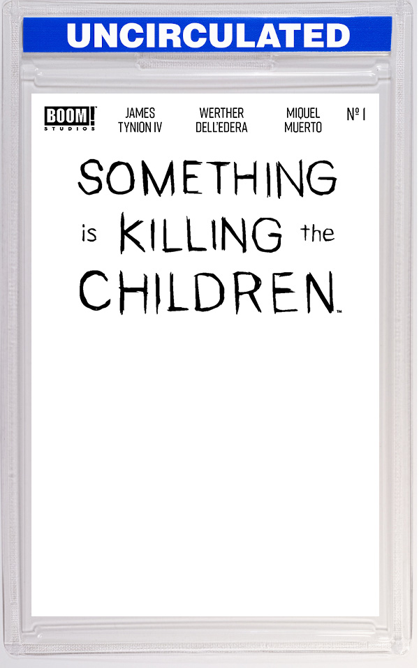 Something is Killing the Children #1 ZAC Blank Sketch Variant (Dressed, Sketch) (10th Printing)