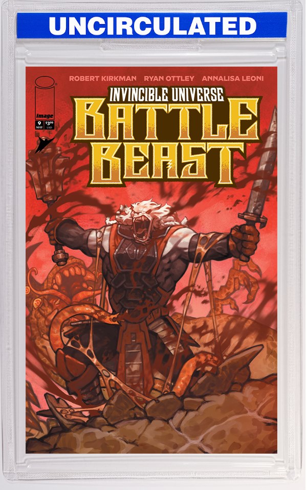 Invincible Universe Battle Beast #9 CVR E INC Crom VAR