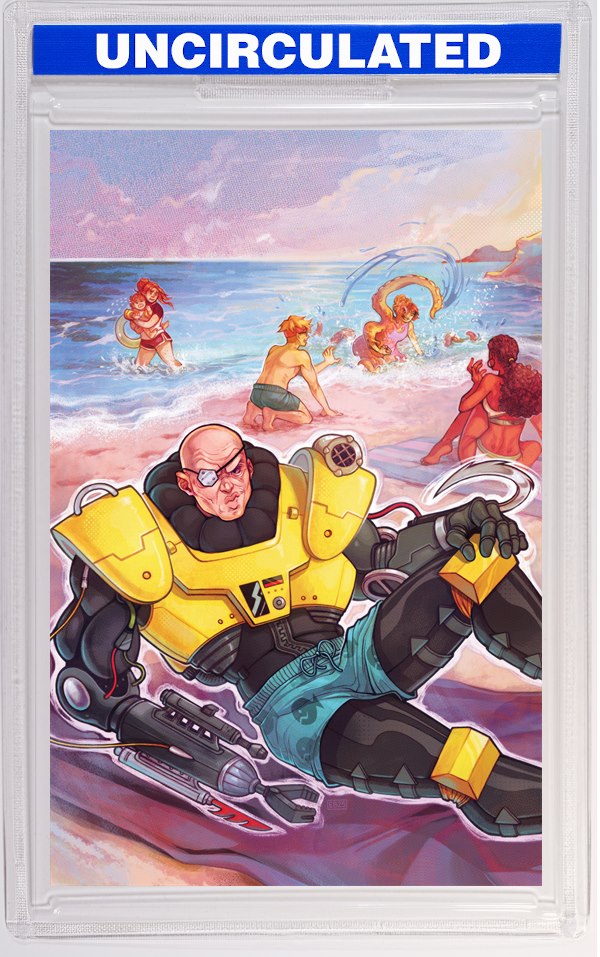 Street Sharks #5 Variant RI (Beals Full Art)