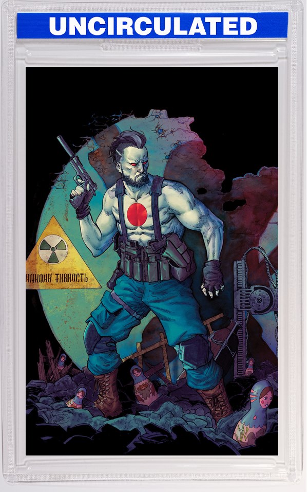 Valiant Beyond: Bloodshot #4--Man Made Hell #1 Variant D (Wong Full Art)