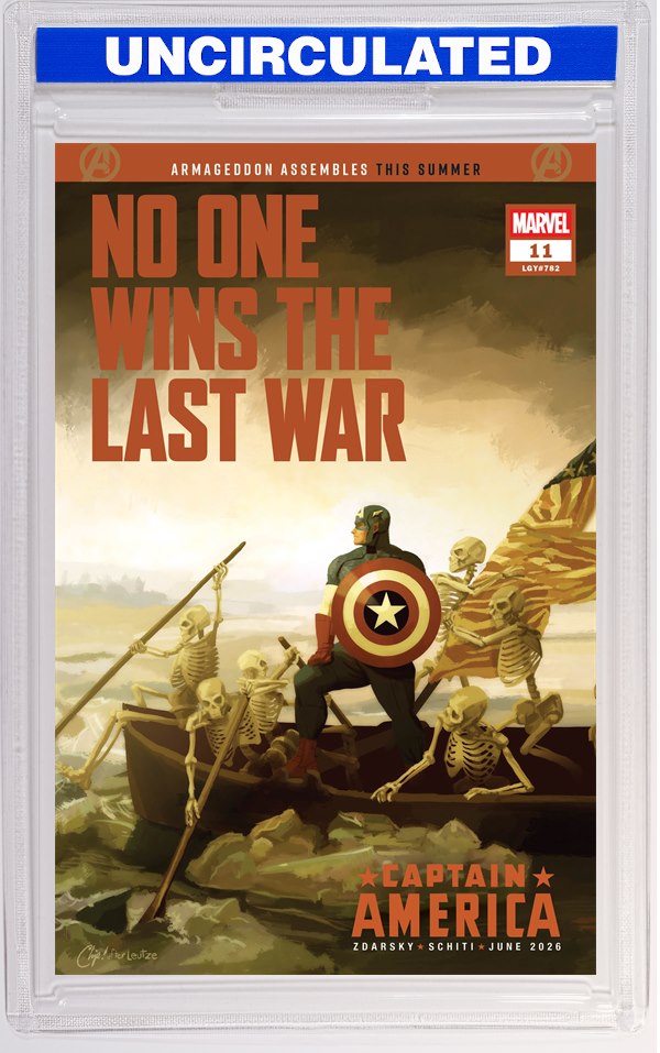 Captain America #11 Chip Zdarsky Foreshadow Variant