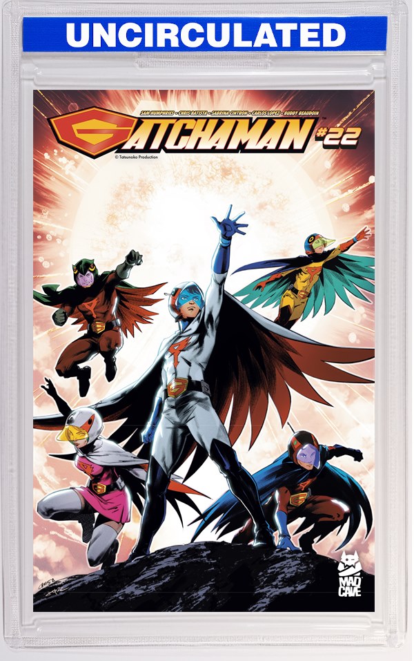Gatchaman #22 CVR B Marika Cresta Carlos Lopez VAR