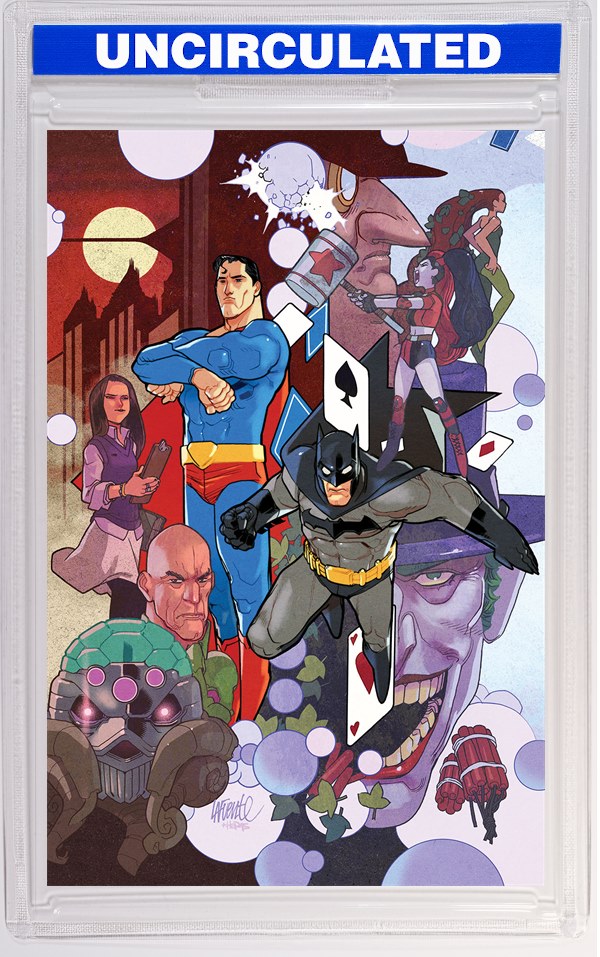 BATMAN SUPERMAN WORLDS FINEST #29 CVR C DAVID LAFUENTE CARD STOCK VAR
