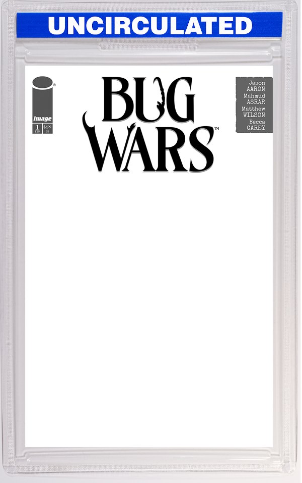 Bug Wars #1 (Of 6) CVR C Blank Sketch VAR (MR)