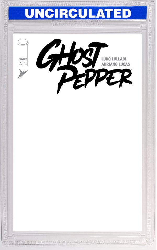 Ghost Pepper #1 CVR G Blank Sketch VAR