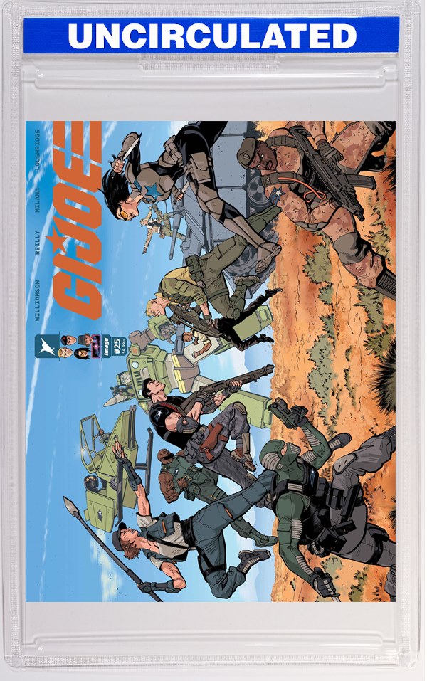 GI Joe #25 CVR A Tom Reilly Wraparound