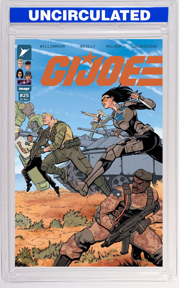 GI Joe #25 CVR I Tom Reilly Wraparound Foil VAR