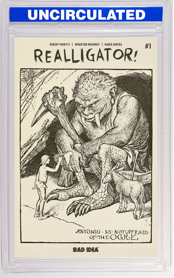 Realligator #1 (One Shot) CVR E Henry Justice Ford Old Masters VAR